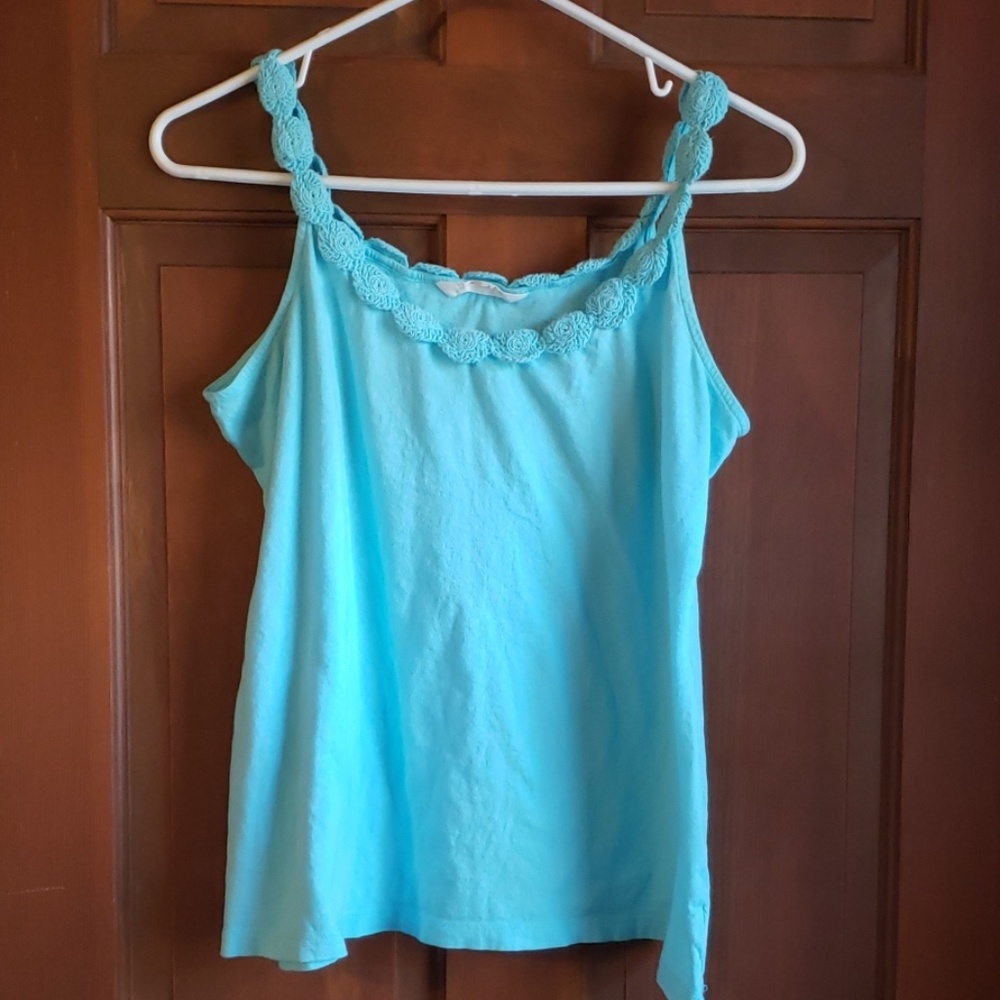 Light blue tank top
